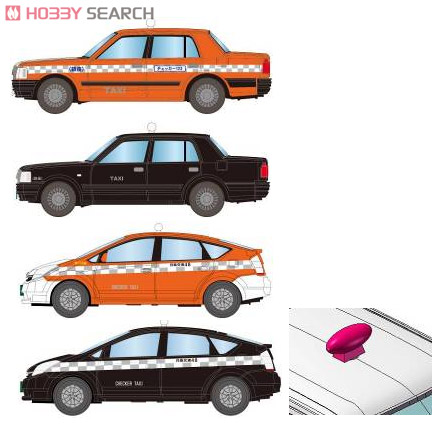 カーコレクション チャッカーキャブセット 1/150 N) ザ・カー