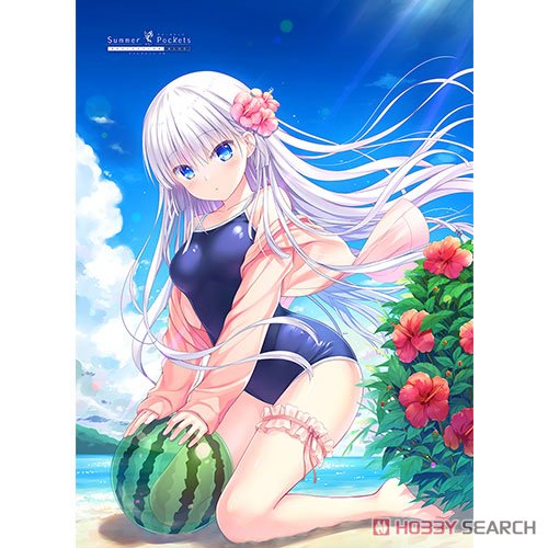 Summer Pockets REFLECTION BLUE B2タペストリー(鳴瀬しろは/海