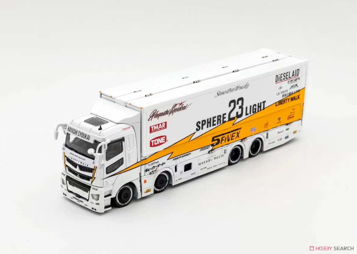 SUPER GREAT ミニチュアカー 1/43スケール 三菱ふそう スーパー