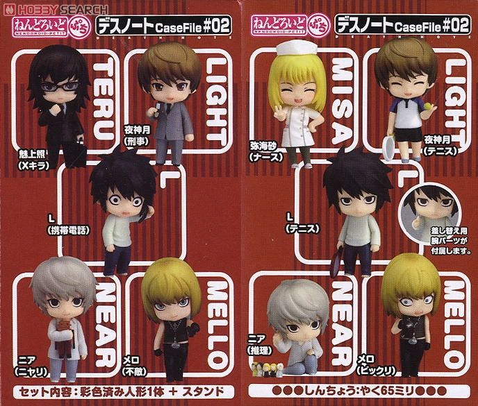 ねんどろいどぷち デスノート Case File #02 12個セット (フィギュア