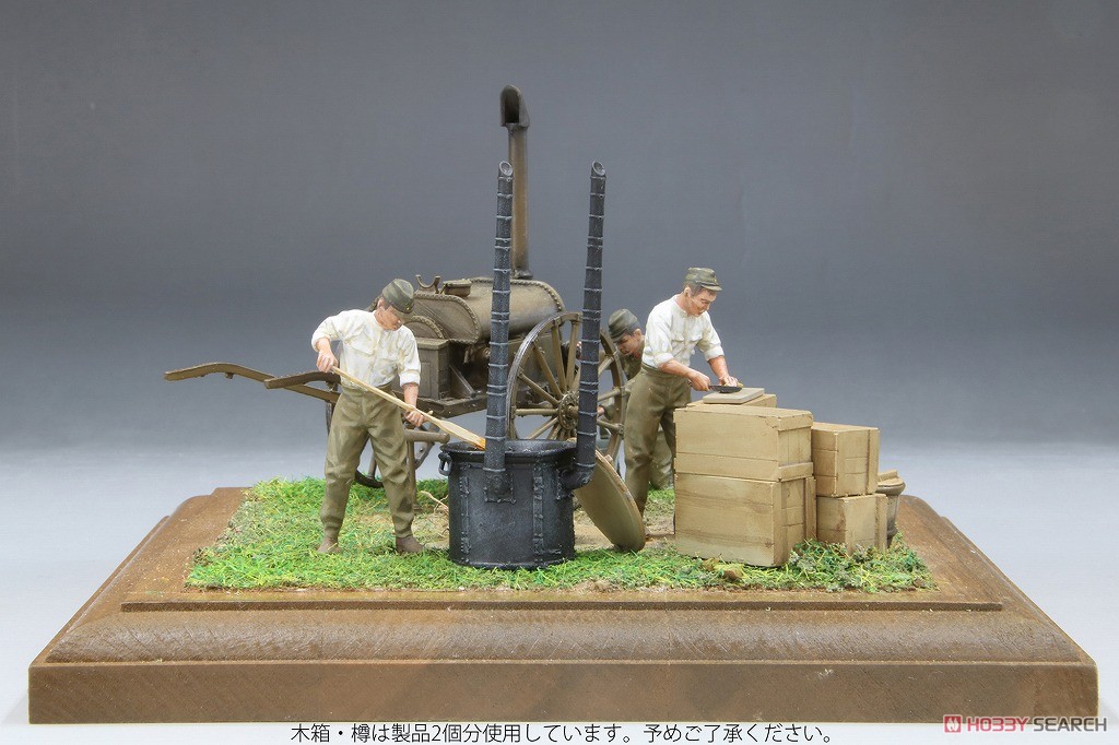 帝国陸軍 野戦炊事セット 九七式沸水車 (プラモデル) - ホビーサーチ