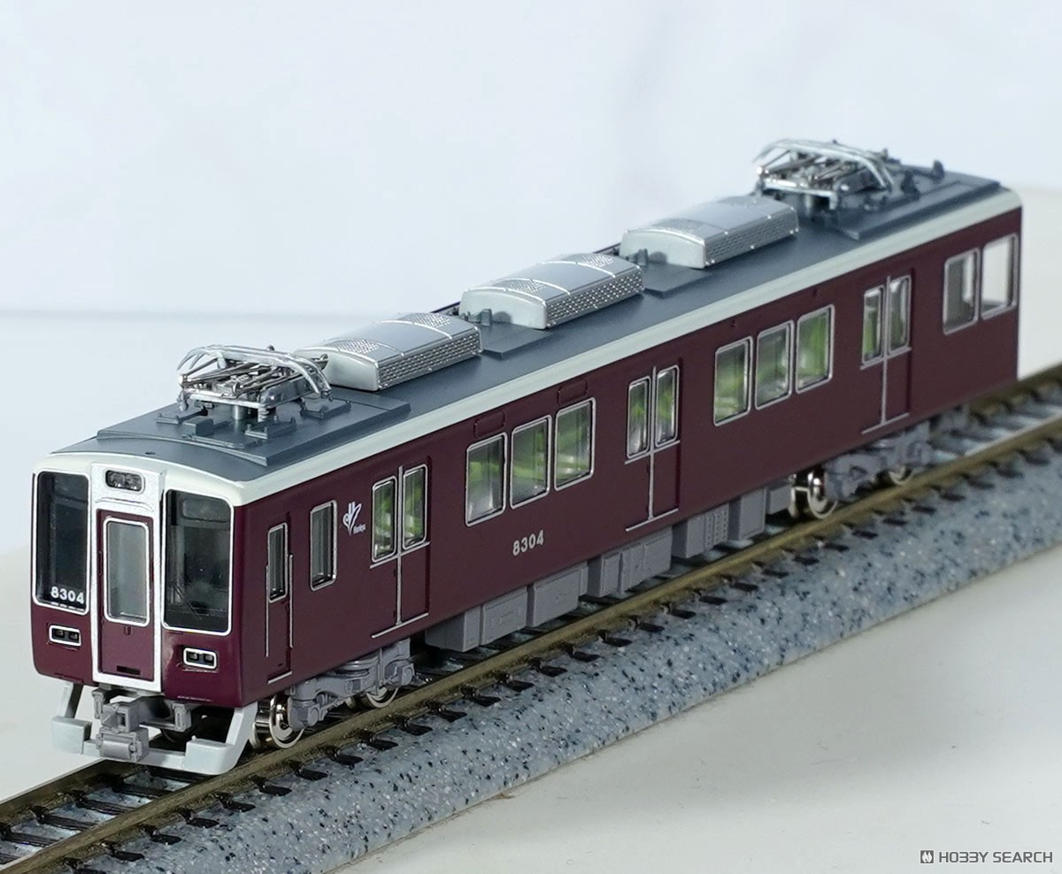 阪急8300系 (京都線・3次車・8304編成) 基本6両編成セット (動力付き