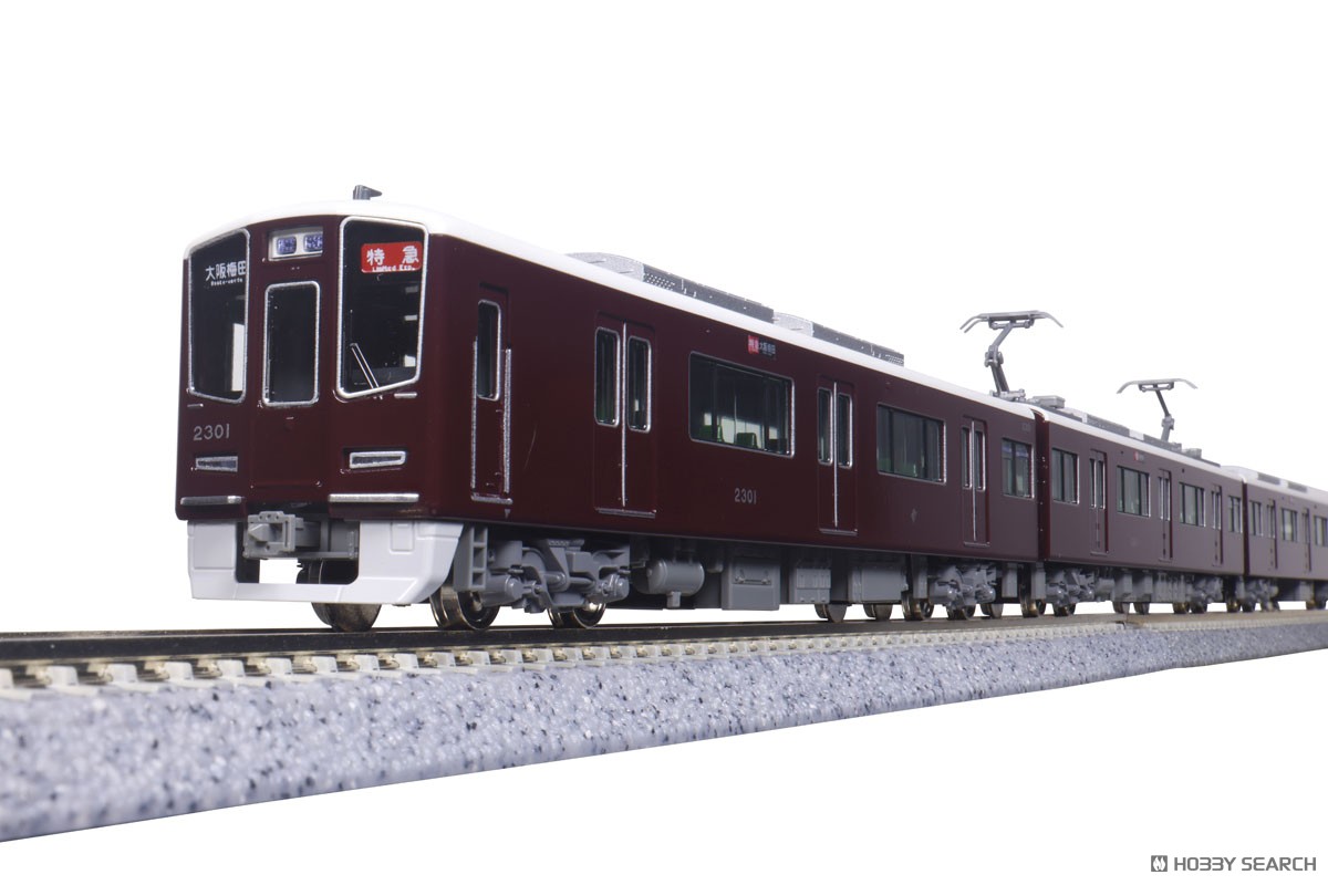 阪急電鉄2300系 京都線 基本セット(4両) (基本・4両セット) (鉄道模型
