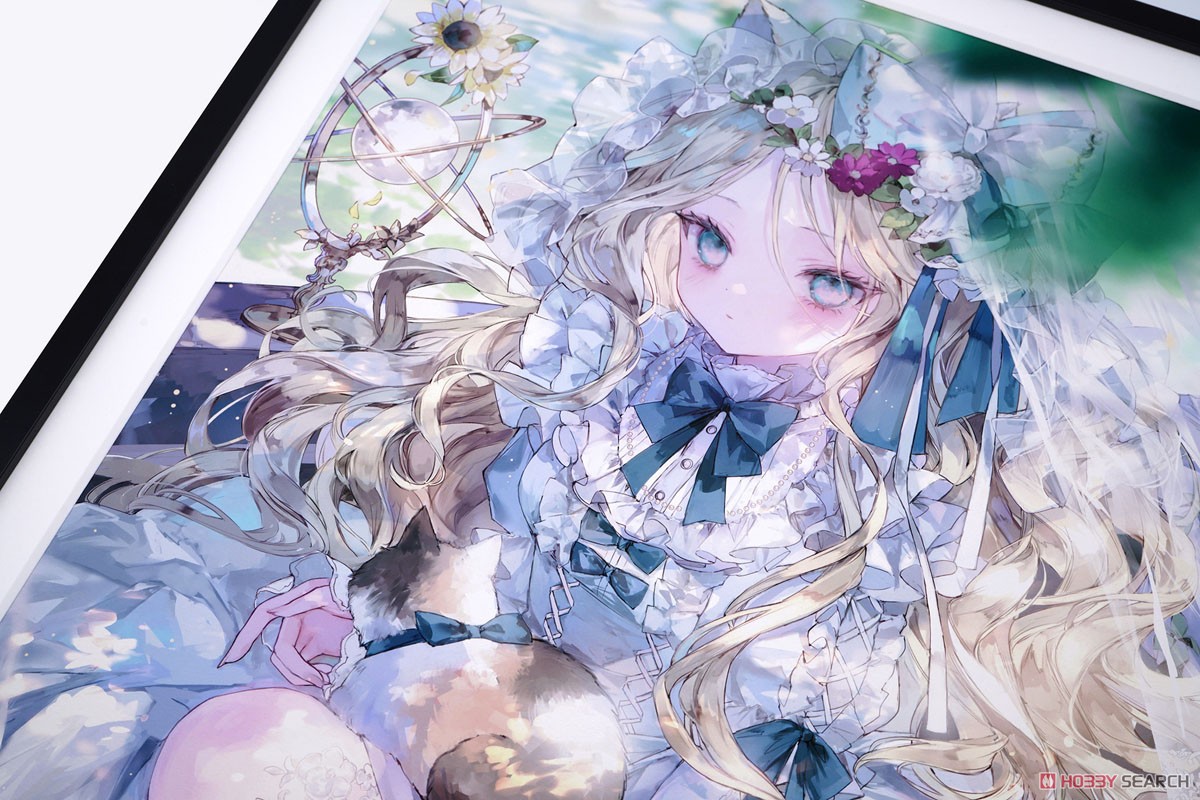 ChieArt 直筆サイン入り版画「碧の記憶」 完売品 133枚限定 ChieArt