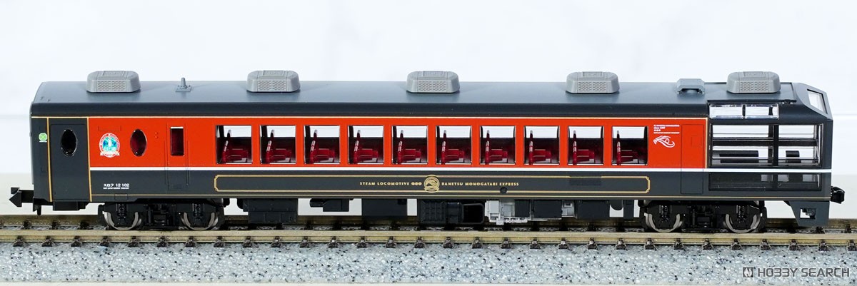 JR 12系客車 (ばんえつ物語・オコジョ展望車) セット (7両セット