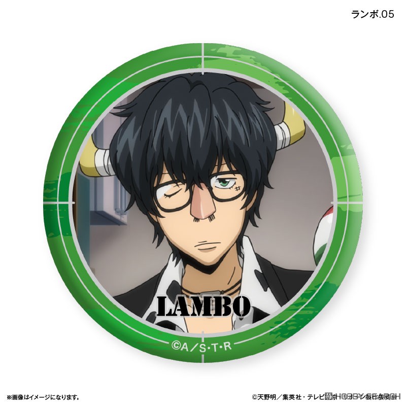 家庭教師ヒットマンREBORN！ だけ缶 ランボだけトレーディング缶バッジ