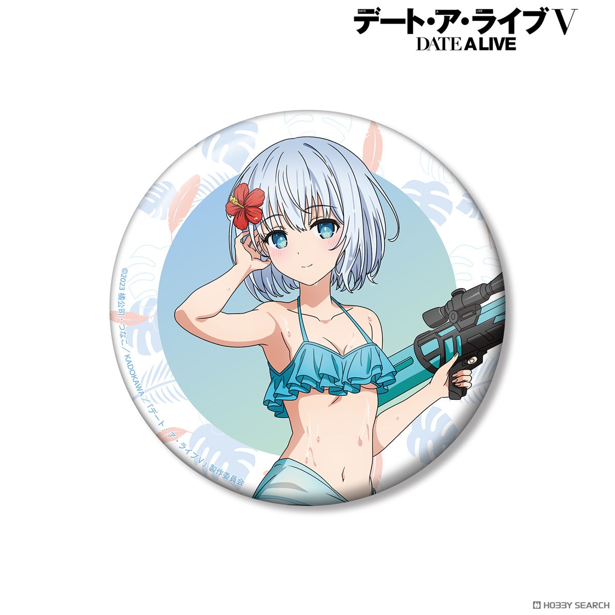 デート・ア・ライブ 10th FAIR メタリック缶バッジ 鳶一折紙