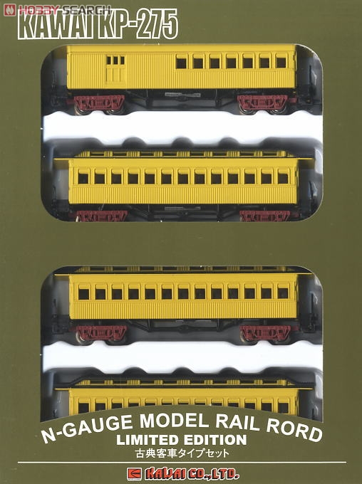 限定品】 古典客車 開拓使号タイプ (4両セット) (鉄道模型) - ホビー