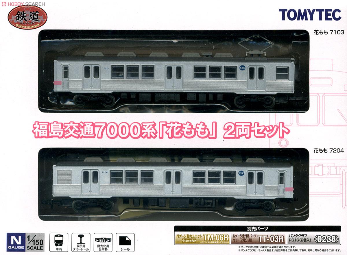鉄道コレクション 福島交通 7000系 「花もも」 (2両セット) (鉄道模型