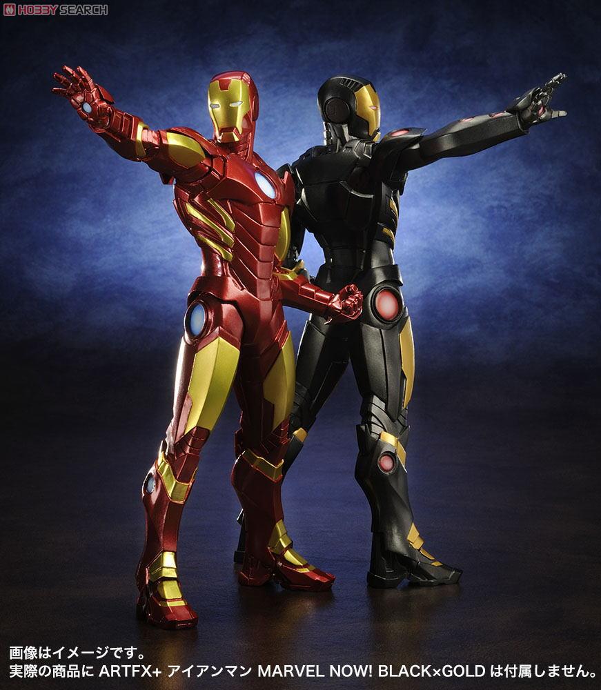 ARTFX+ Iron Man Marvel Now! [Red x Gold] (Completed) - HobbySearch