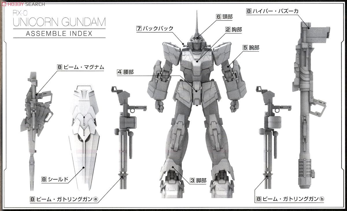RX-0 ユニコーンガンダム (PG) (ガンプラ) - ホビーサーチ ガンプラ他