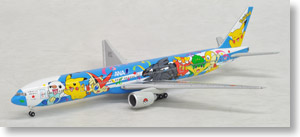 1/400 777-300 JA754A ピース☆ジェット (完成品飛行機) - ホビー