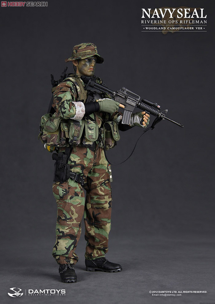 Dam Toy 1/6 現用 アメリカ海軍 特殊部隊シールズ リバーリン
