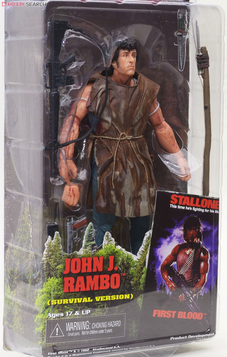 NECA ランボー ファースト ブラッド シリーズ ランボー 7 Amazon.com