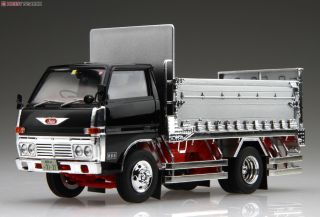 デコトラプラモデル 煙突マフラー フジミ 1/32 レンジャー 完成品