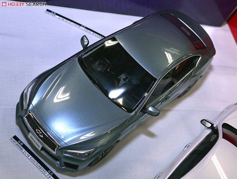 スカイライン 350GT ハイブリッド (HAGANEブルー) (ミニカー) - ホビー