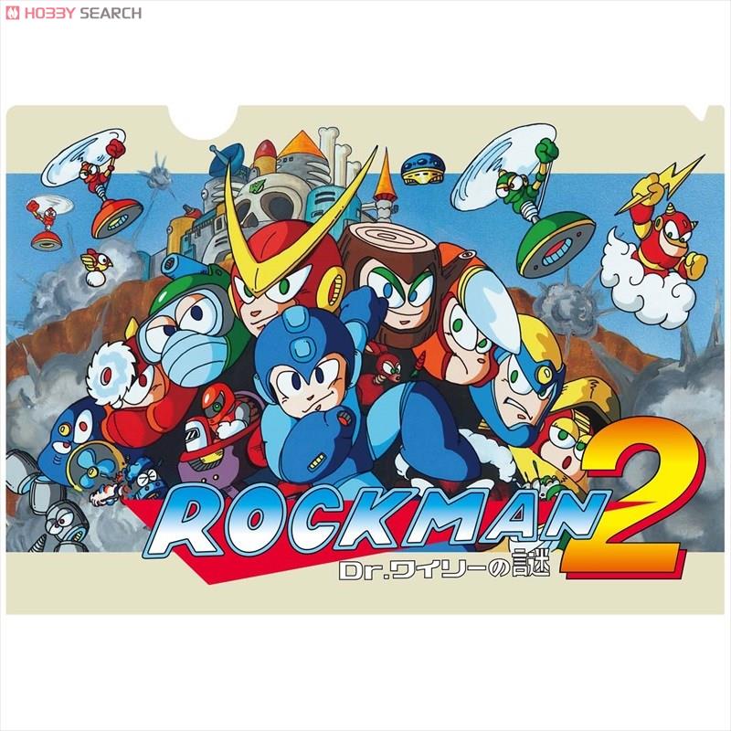 ロックマン A4クリアファイル ロックマン2 (キャラクターグッズ