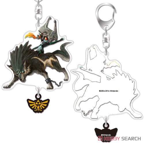 ゼルダの伝説 トワイライトプリンセスHD アクリルキーホルダー ミドナ