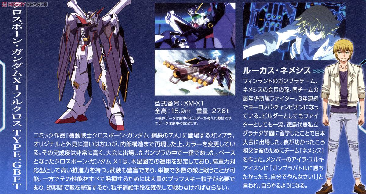 クロスボーン・ガンダムX1フルクロス TYPE.GBFT (HGBF) (ガンプラ