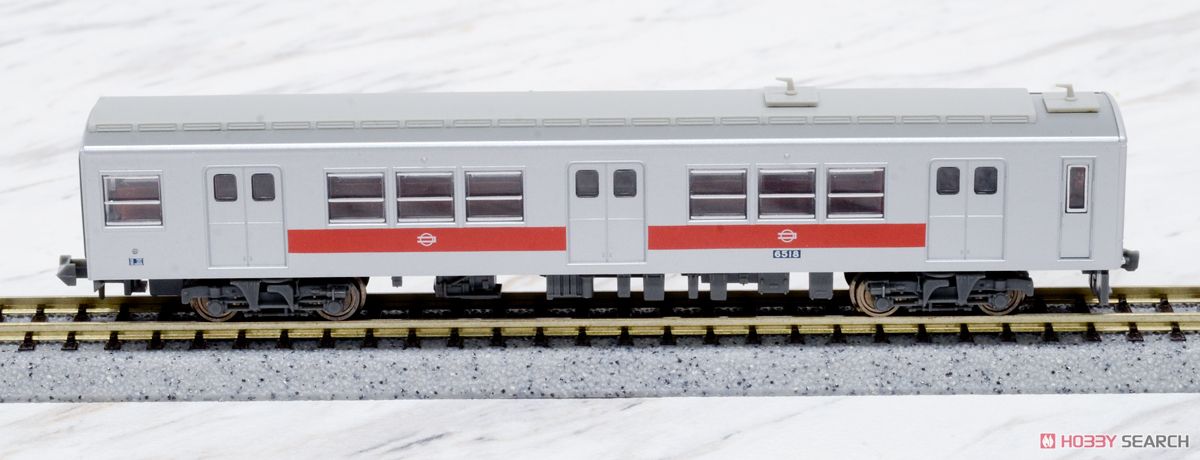鉄道模型 1/150 大阪市交通局 高品質 60系 非冷房・側面赤帯 (5両