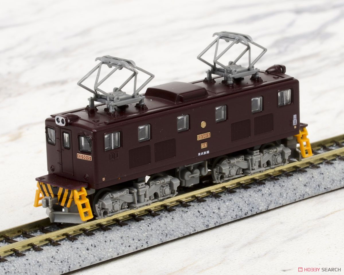 ワールド工芸東武ED5010前期型電気機関車 ブラウン 塗装済完成品
