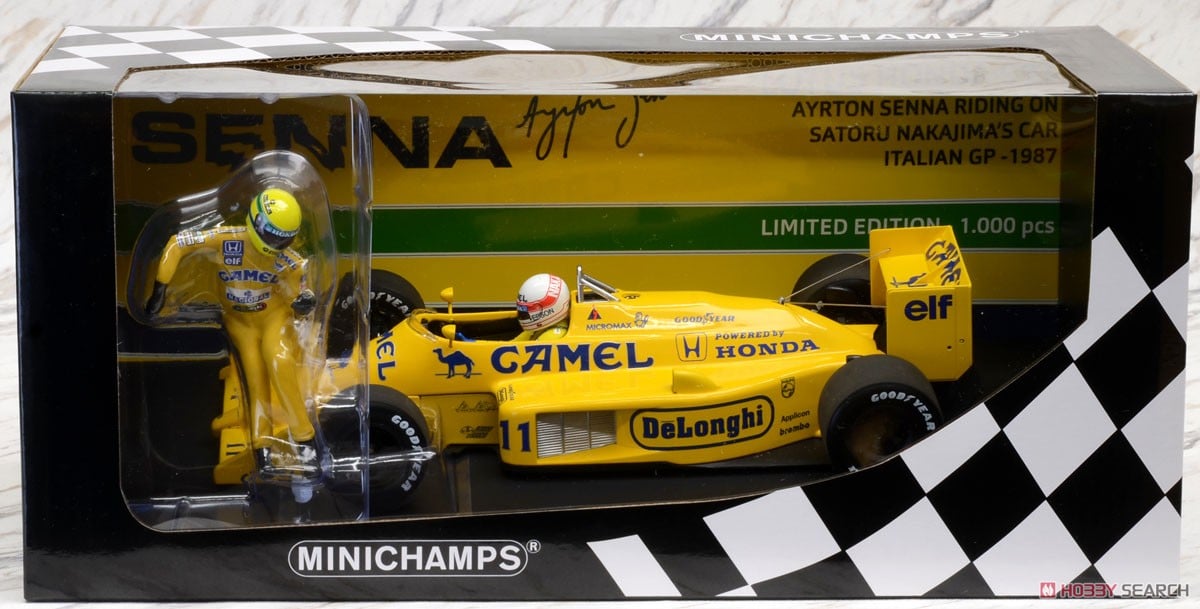 ロータス ホンダ 99T 中嶋悟 イタリアGP 1987 ライド オン アイルトン