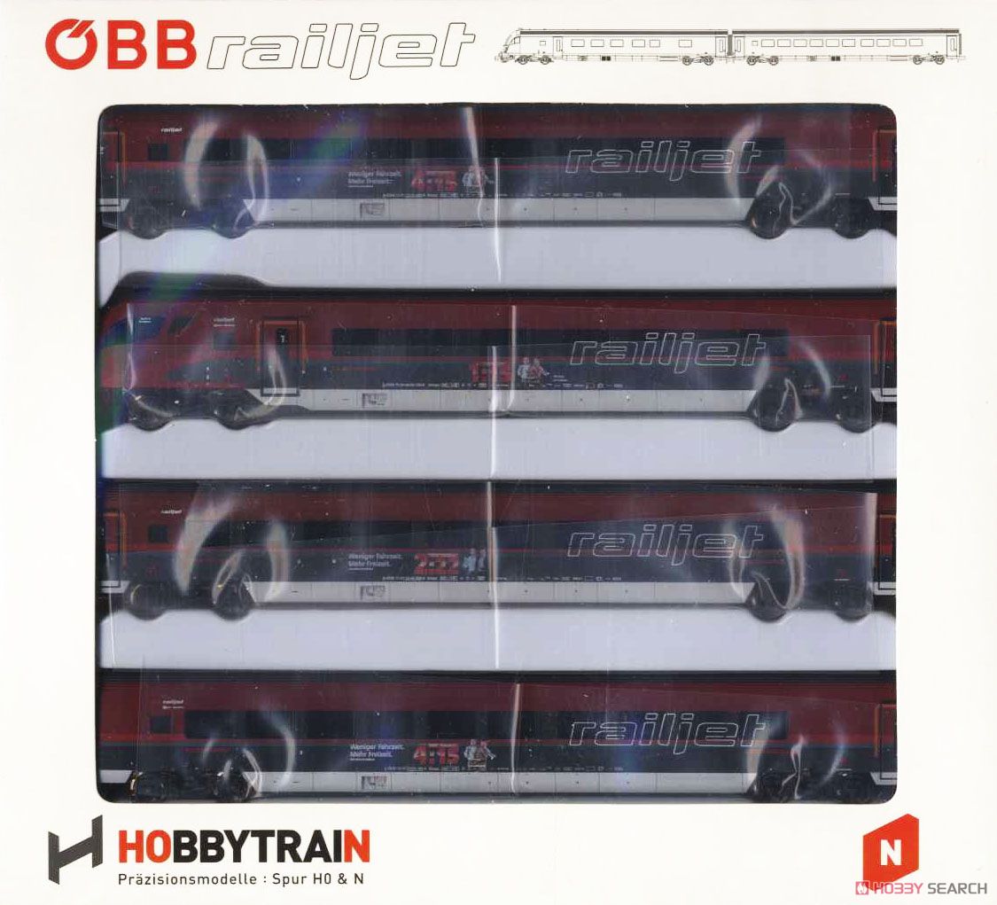HOBBYTRAIN ÖBB railjet 4両セット HOBBYTRAIN ÖBB railjet 4両セット