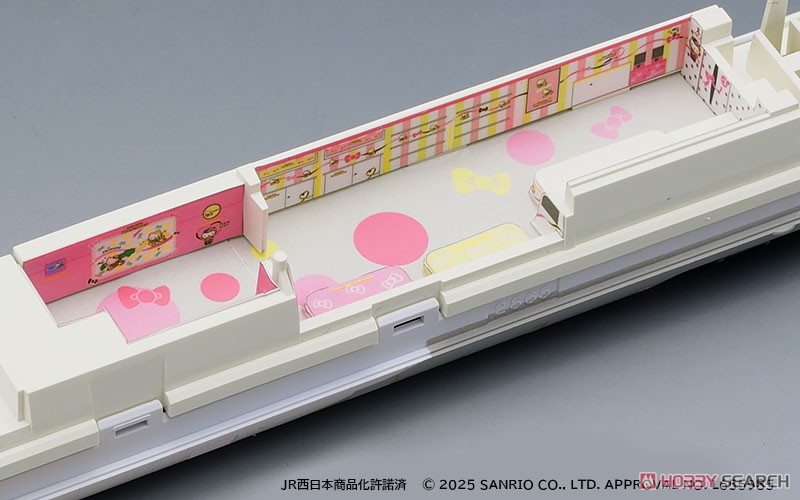 JR 500-7000系 山陽新幹線 (ハローキティ新幹線) セット (8両セット