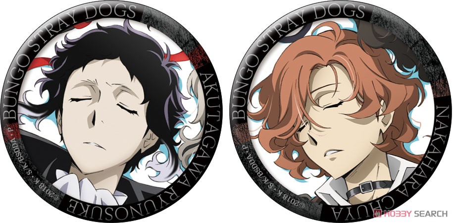 文豪ストレイドッグス文スト 缶バッジ芥川龍之介 芥川明治村