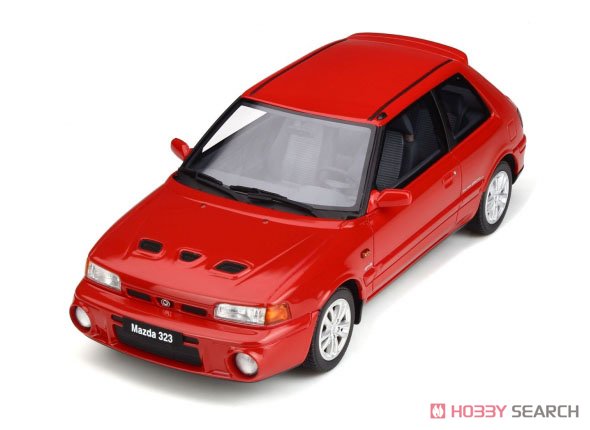 Mazda 323 GT-R (Familia) (Red) (Diecast Car) - HobbySearch Diecast