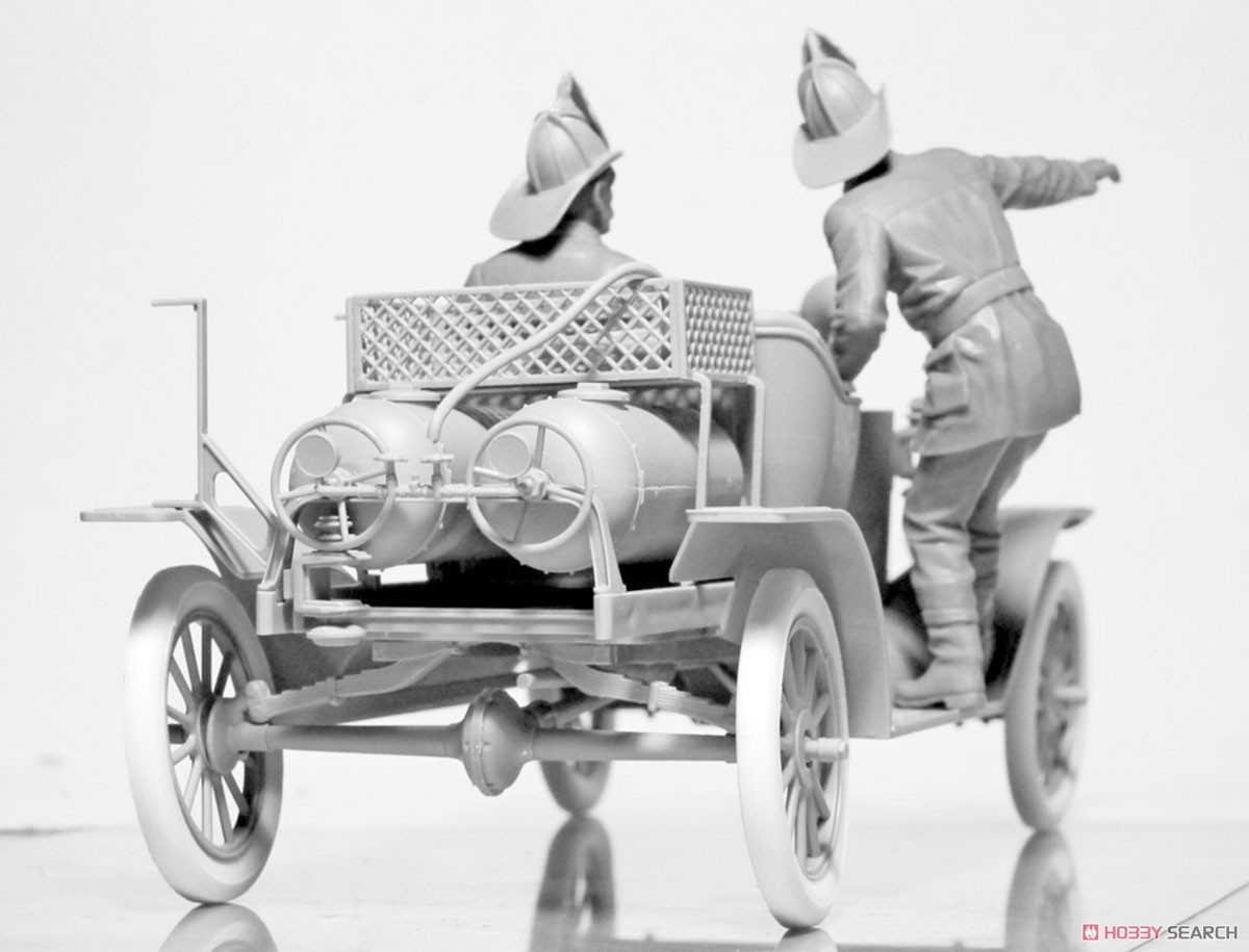 T型フォード 1914 消防車w/クルー (プラモデル) - ホビーサーチ