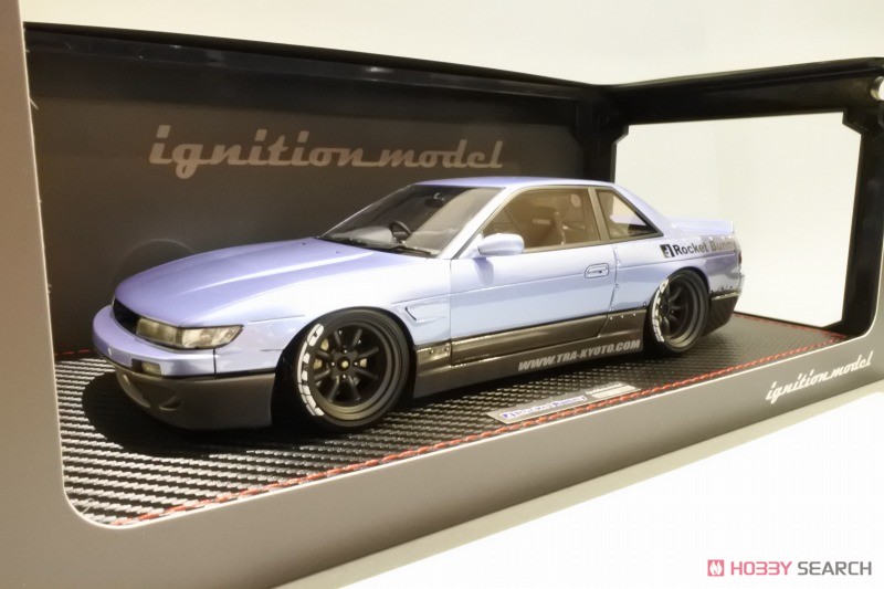 Rocket Bunny S13 V1 Purple Silver / Gray (ミニカー) - ホビーサーチ