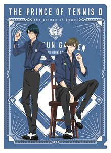 新テニスの王子様 ミニクリアファイル BOX購入特典ポスター 青学 新