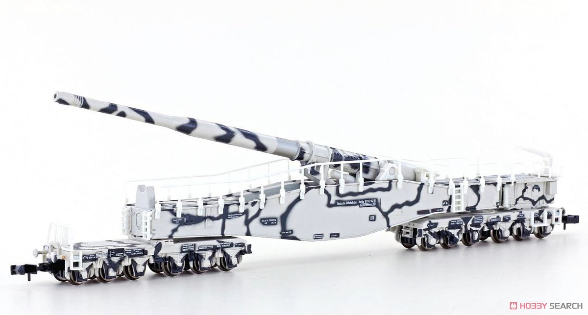 ワ*ん様 HOゲージ 列車砲レオポルド 編成セット ※セット内容変更あり