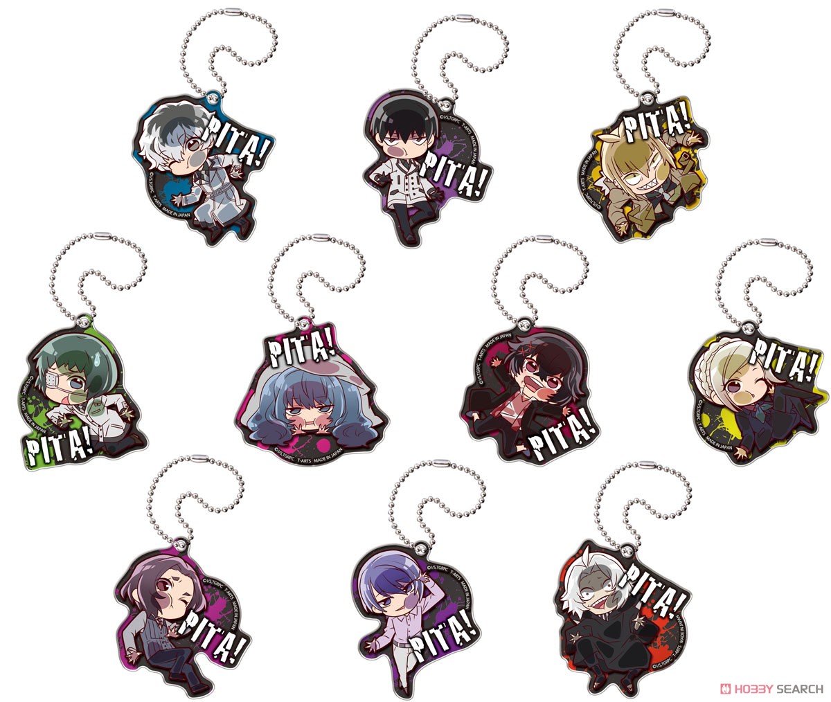 ぴた！でふぉめ 東京喰種トーキョーグール:re アクリルキーホルダー