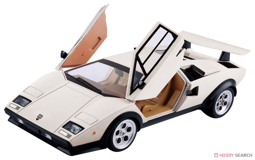 R/C ランボルギーニ カウンタック LP-500S (白) (ラジコン) - ホビー
