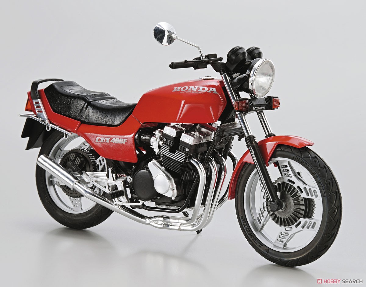 ホンダ NC07 CBX400F モンツァレッド `81 カスタムパーツ付き