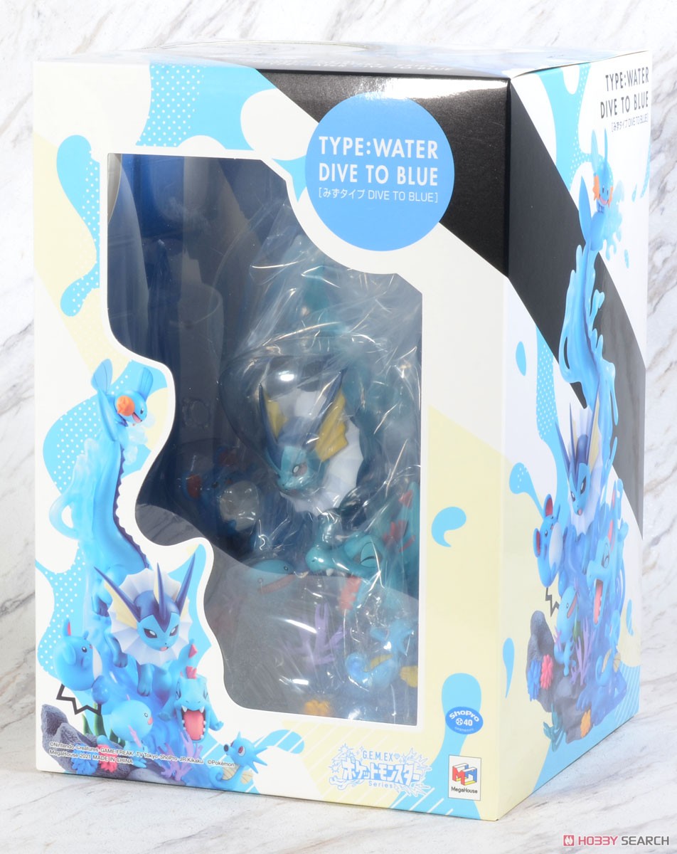 G.E.M.EXシリーズ ポケットモンスター みずタイプ DIVE TO BLUE