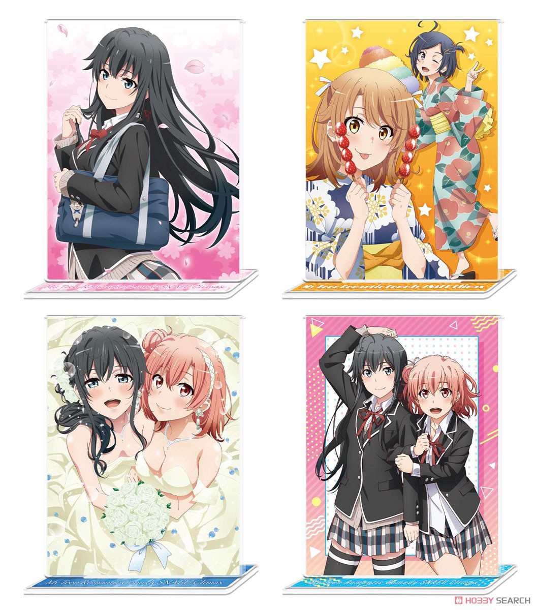 俺ガイル 限定アクリルボード 雪ノ下雪乃 由比ヶ浜結衣 アクリル