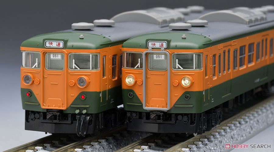 国鉄 113-0系 近郊電車 (冷改車・湘南色・関西仕様) 基本セット (基本