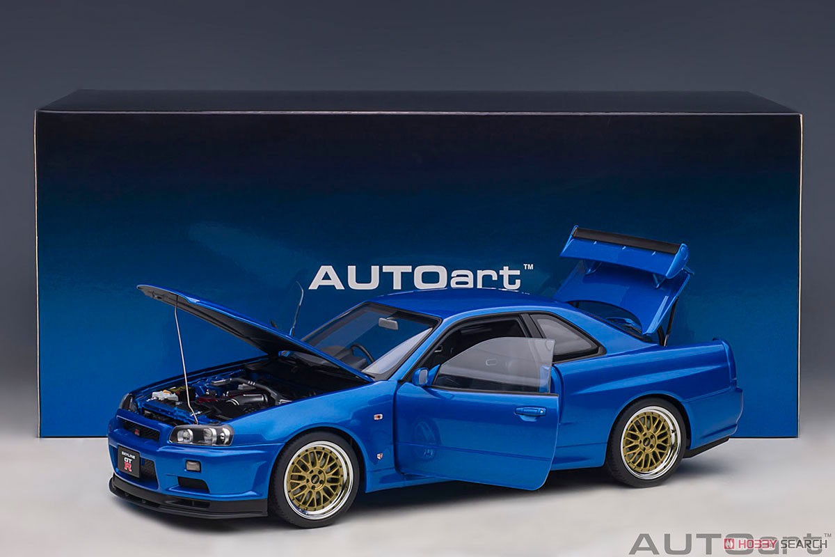 スカイラインGT-R VスペックII ニュル BBS LMホイールver R34 日産