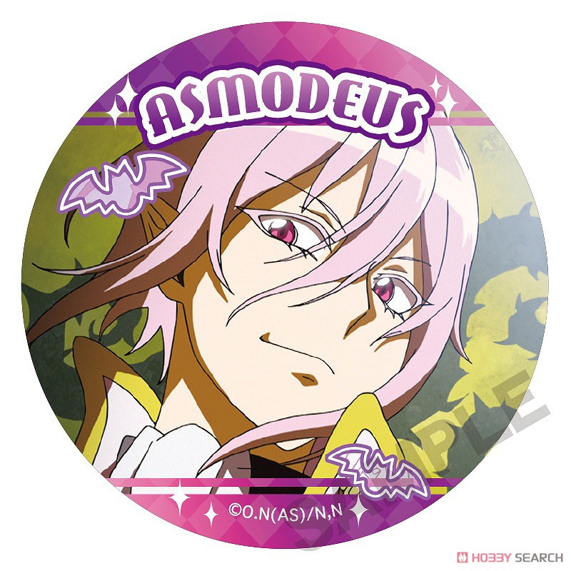 魔入りました！入間くん 缶バッジ アスモデウス・アリス (キャラクター