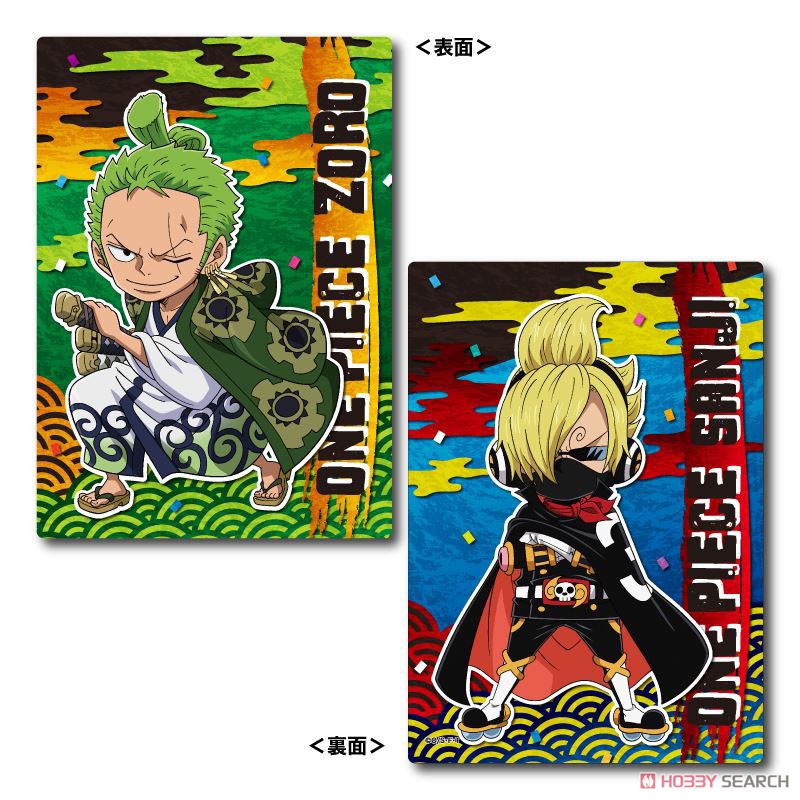 ワンピース クリアファイル B5サイズアニメ版 ゾロ サンジ ワンピース