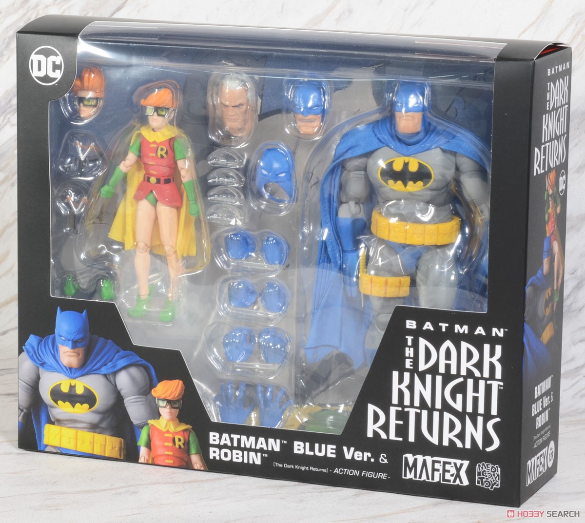 MAFEX No.139 BATMAN BLUE Ver. & ROBIN (The Dark Knight Returns