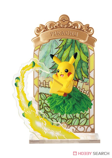 ポケットモンスター STAINED GLASS Collection (6個セット) (食玩