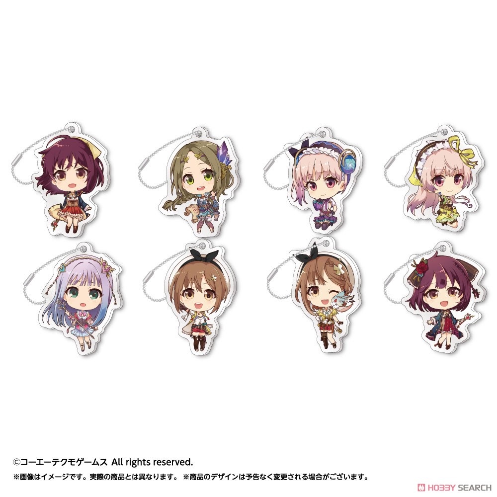 アトリエ」シリーズ25周年 アクリルキーホルダーこれくしょん 第2弾 (8