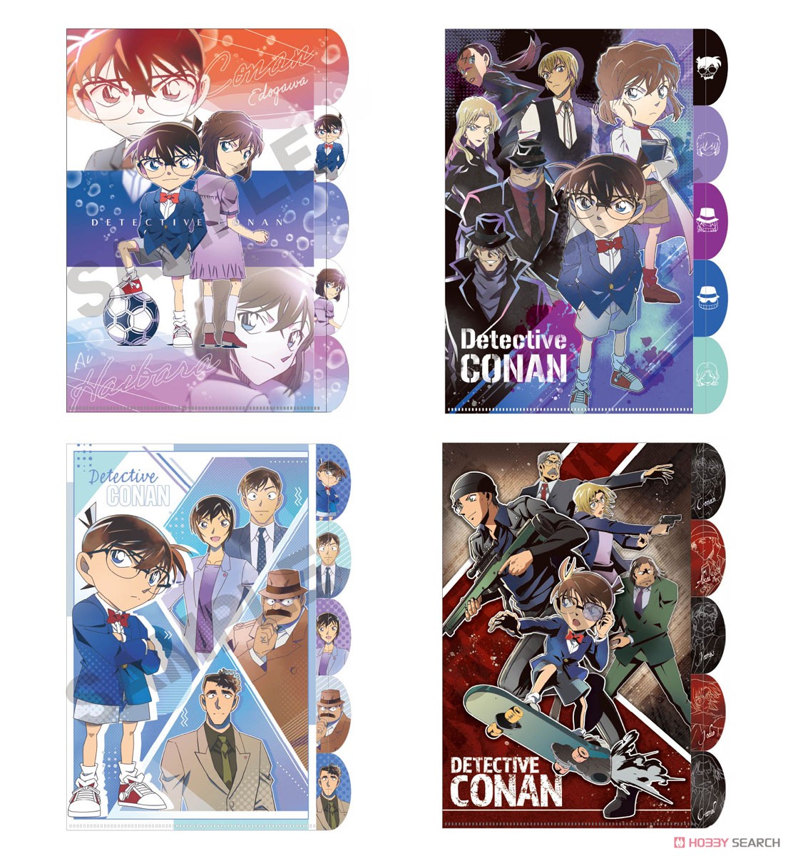 名探偵コナン ダイカット5インデックスクリアファイル 警視庁