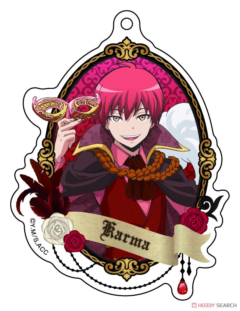 暗殺教室 赤羽カルマ 下敷き 暗殺教室 赤羽業 クリアファイル3点