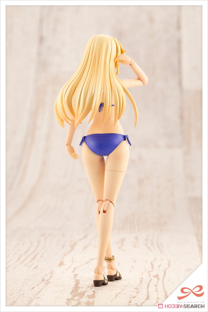 創彩少女庭園 佐伯リツカ水着ヘアアレンジVer1/10プラモデル 塗装済