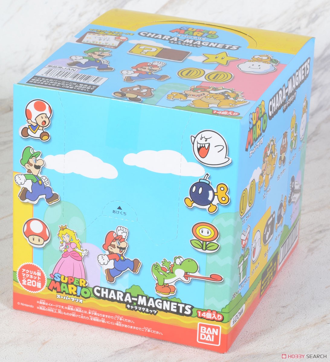 スーパーマリオ キャラマグネッツ (14個セット) (食玩) - ホビーサーチ
